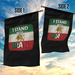 I Stand With Iran Garden Flag Free Iran Support Persian Lion Flag TS11 Print Your Wear