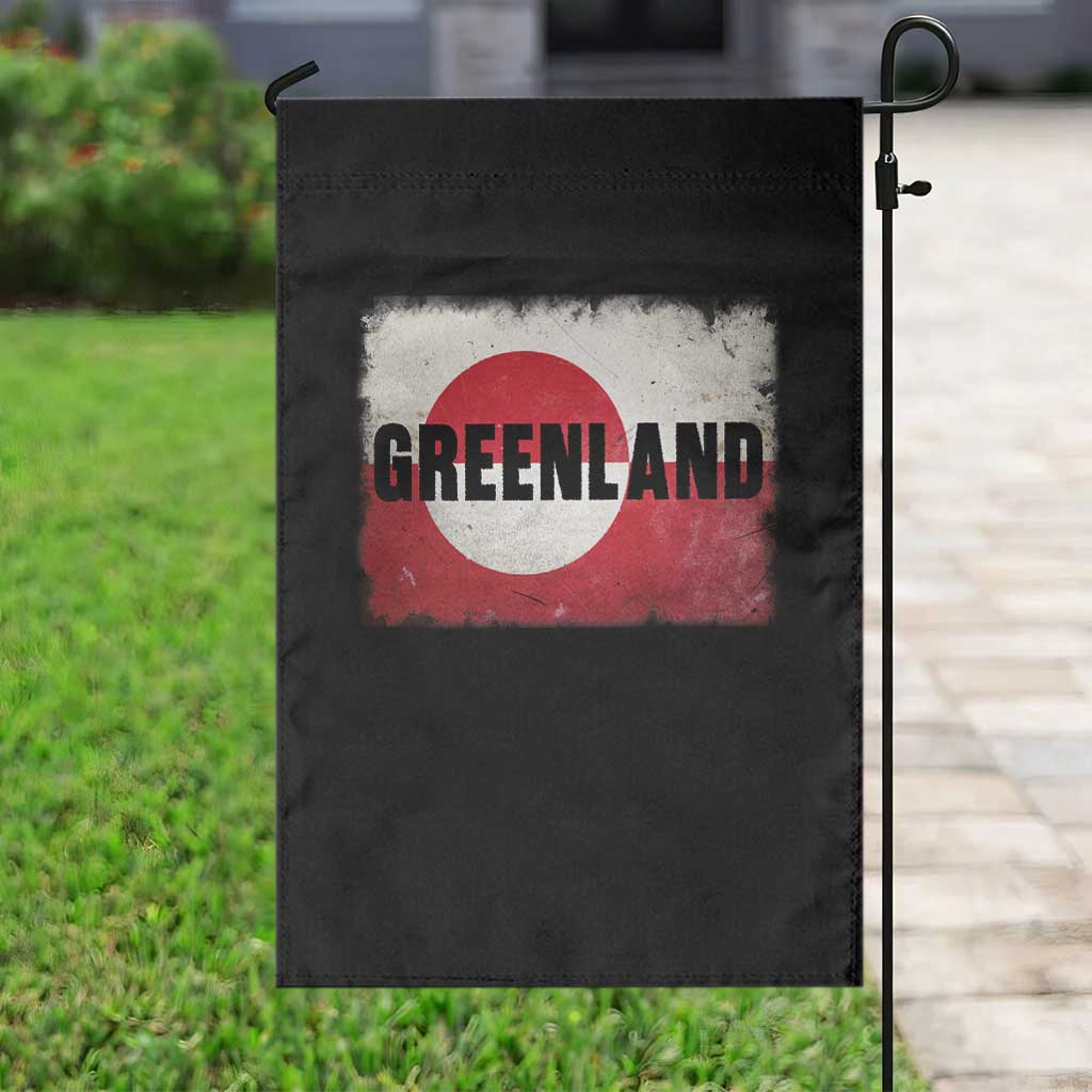 Greenland Pride Patriotic Greenlander Heritage Vintage Flag Garden Flag TS11 Print Your Wear