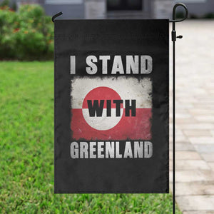 I Stand With Greenland Garden Flag Support Greenlanders Vintage Greenland Flag TS11 Print Your Wear