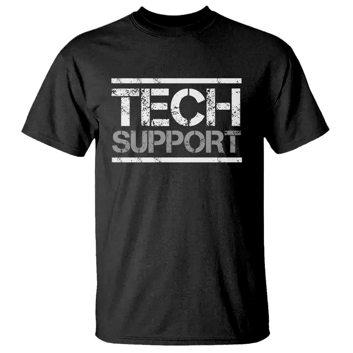 Funny Tech Support DOGE T Shirt Trump Strips TS11 Black Print Your Wear