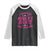 Funny I Support Women's Rights And Wrongs Raglan Shirt Feminist Star TS11 Black White Print Your Wear