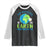 Funny The Rotation Of The Earth Always Makes My Day Raglan Shirt Climate Change Earth Day Moon TS11 Black White Print Your Wear