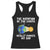 Funny The Rotation Of The Earth Really Makes My Day Racerback Tank Top Climate Change Earth Day TS11 Black Print Your Wear