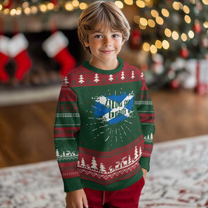 Alba Gu Brath Knit Sweatshirt Vintage Scottish Scotland Flag Saltire TS11 Christmas Print Your Wear