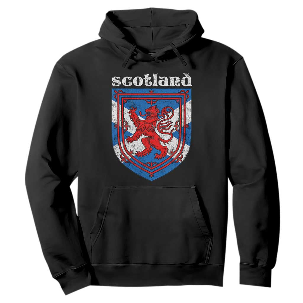 Scottish Pride Hoodie Scottish Rampant Lion Flag Scotland Coat of Arms TS11 Black Print Your Wear