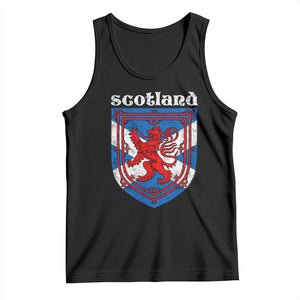Scottish Pride Tank Top Scottish Rampant Lion Flag Scotland Coat of Arms TS11 Black Print Your Wear