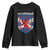 Scottish Pride Youth Sweatshirt Scottish Rampant Lion Flag Scotland Coat of Arms TS11 Black Print Your Wear