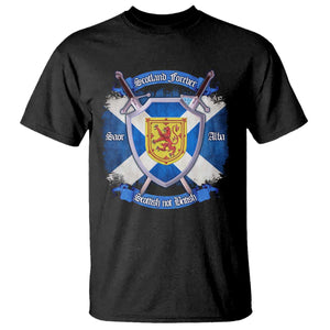 Scotland Forever Saor Alba Scottish Not British T Shirt Scottish Pride TS11 Black Print Your Wear