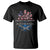American Grown With Scottish Roots T Shirt Scottish American Heritage Thistle Flower TS11 Black Print Your Wear