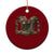 Army Military Dad Combat Boots American Flag Ceramic Ornament - Print Your Wear
