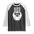 Funny Dope Black Dad Raglan Shirt Father's Day Juneteenth History Month TS11 Black White Print Your Wear