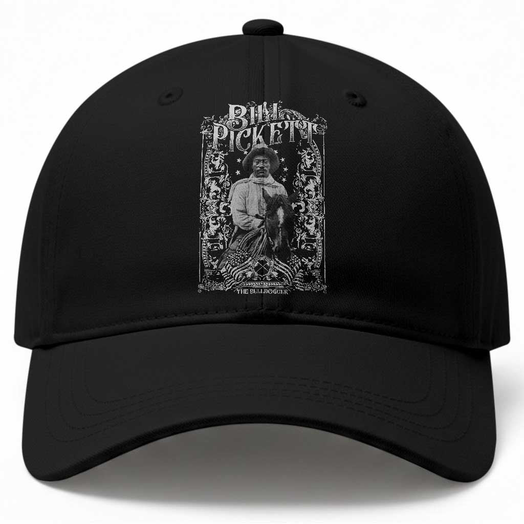 Black Cowboy Bill Pickett Baseball Cap African American Cowboy History