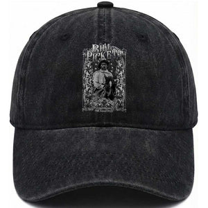 Black Cowboy Bill Pickett Washed Cotton Baseball Cap African American Cowboy History