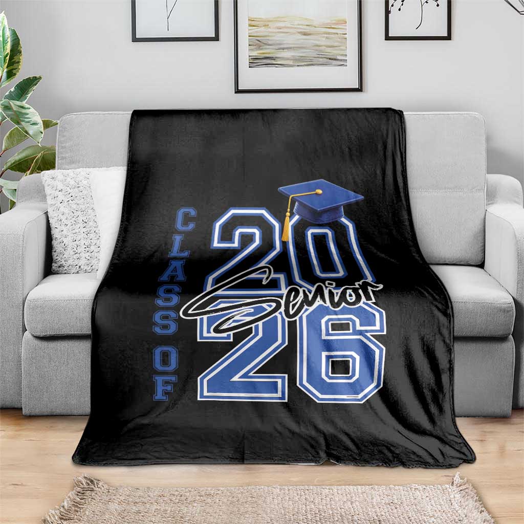 Class of 2026 Senior Throw Blanket School Graduation 26 TS11 Print Your Wear