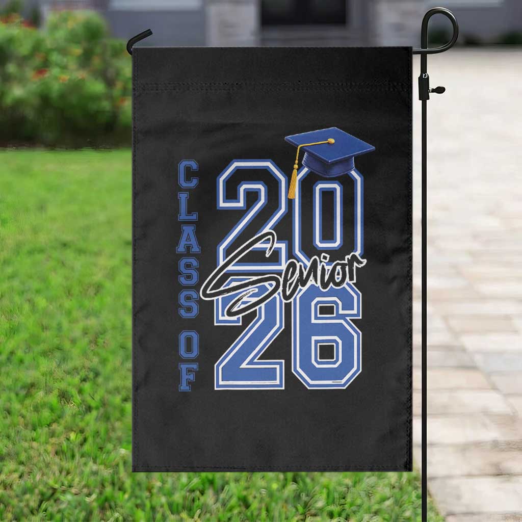 Class of 2026 Senior Garden Flag School Graduation 26 TS11 Print Your Wear