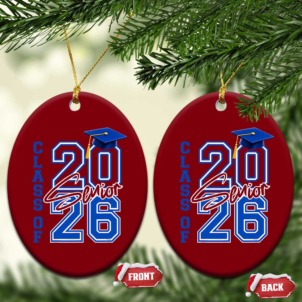 Class of 2026 Senior Ceramic Ornament School Graduation 26 TS11 Print Your Wear