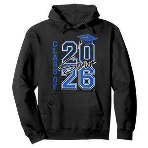 Class of 2026 Senior Hoodie School Graduation 26 TS11 Black Print Your Wear