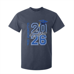 Class of 2026 Senior T Shirt For Kid School Graduation 26 TS11 Navy Print Your Wear