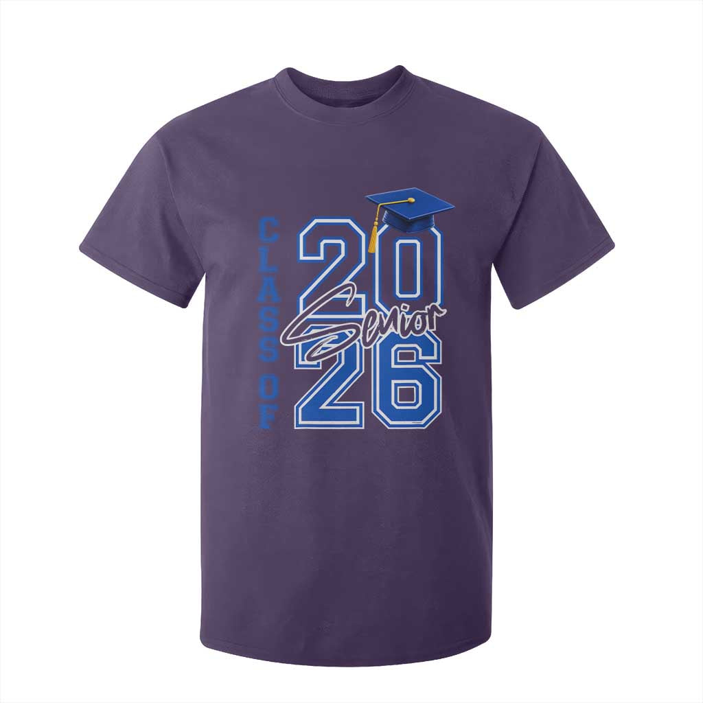 Class of 2026 Senior T Shirt For Kid School Graduation 26 TS11 Purple Print Your Wear