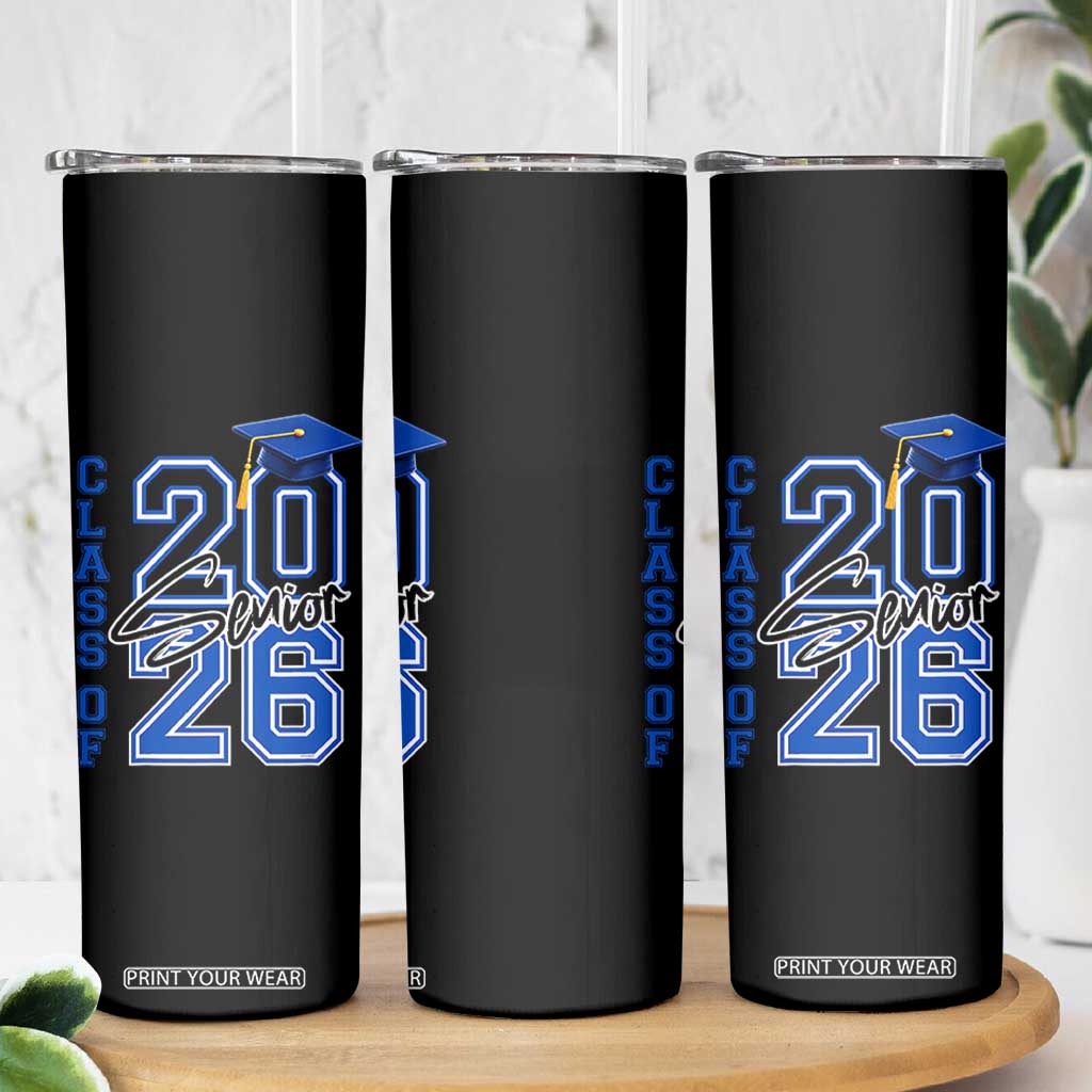 Class of 2026 Senior Skinny Tumbler School Graduation 26 TS11 Print Your Wear