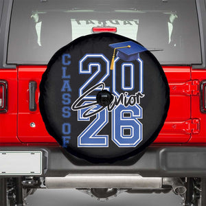 Class of 2026 Senior Spare Tire Cover School Graduation 26 TS11 Black Print Your Wear