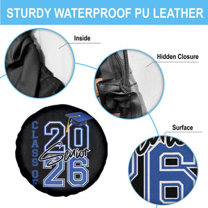 Class of 2026 Senior Spare Tire Cover School Graduation 26 TS11 Print Your Wear