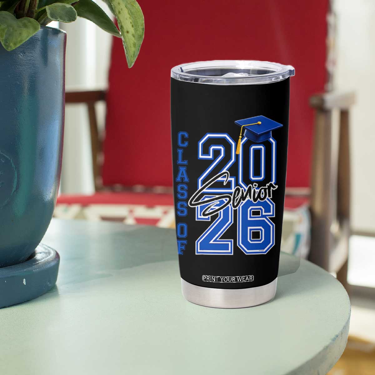 Class of 2026 Senior Tumbler Cup School Graduation 26 TS11 Print Your Wear
