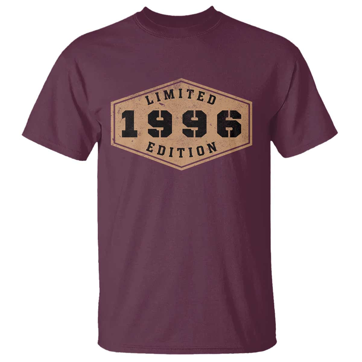 30th Birthday T Shirt 1996 Limited Edition Gifts For Turning 30 TS11 Maroon Print Your Wear
