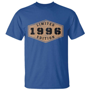 30th Birthday T Shirt 1996 Limited Edition Gifts For Turning 30 TS11 Royal Blue Print Your Wear