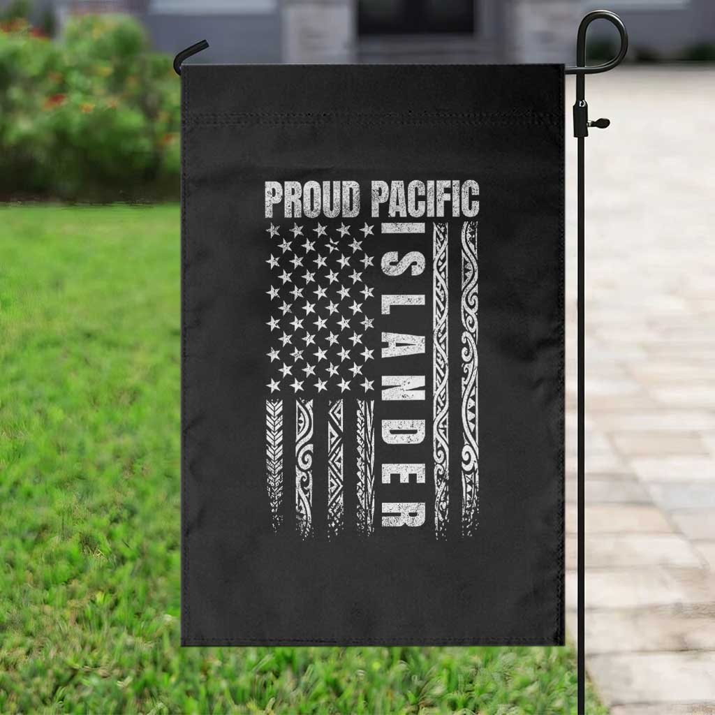 Proud Pacific Islander Garden Flag AAPI Heritage Month Polynesian Tribal American Flag TS11 Print Your Wear