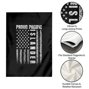 Proud Pacific Islander Garden Flag AAPI Heritage Month Polynesian Tribal American Flag TS11 Print Your Wear