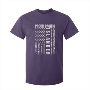 Proud Pacific Islander T Shirt For Kid AAPI Heritage Month Polynesian Tribal American Flag TS11 Purple Print Your Wear