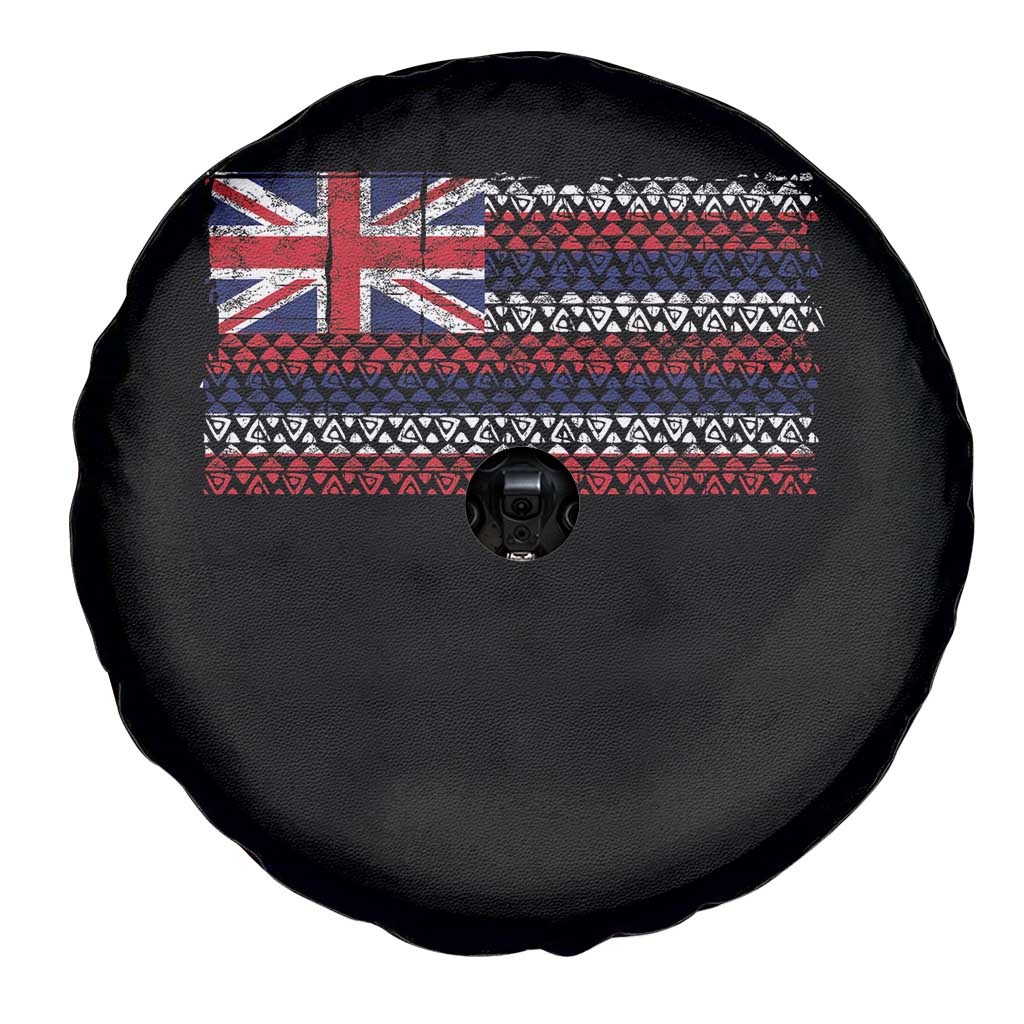Hawaiian Tribal Flag State of Hawaii Spare Tire Cover TS11 Print Your Wear