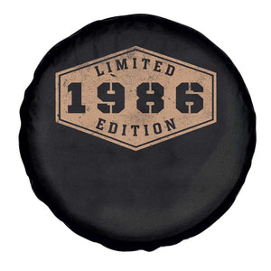 40th Birthday Spare Tire Cover 1986 Limited Edition Gifts For Turning 40 TS11 Print Your Wear