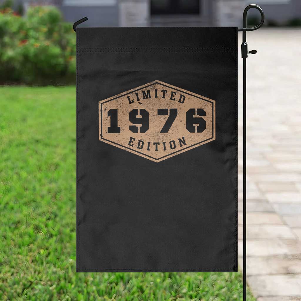 50th Birthday Garden Flag 1976 Limited Edition Gifts For Turning 50 TS11 Print Your Wear