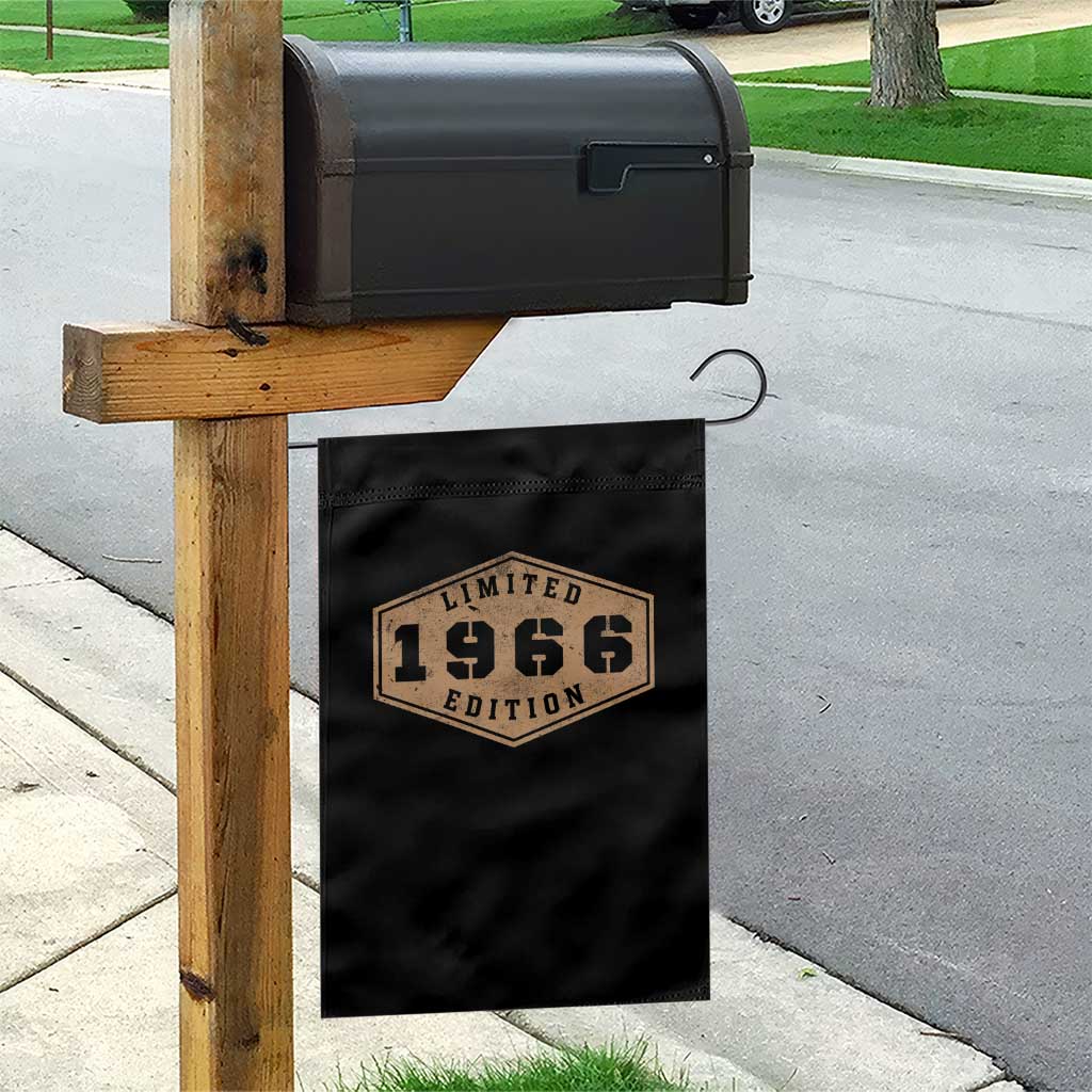 60th Birthday Garden Flag 1966 Limited Edition Gifts For Turning 60 TS11 Print Your Wear