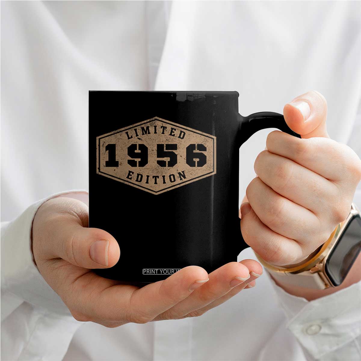 70th Birthday Coffee Mug 1956 Limited Edition Gifts For Turning 70 TS11 Print Your Wear