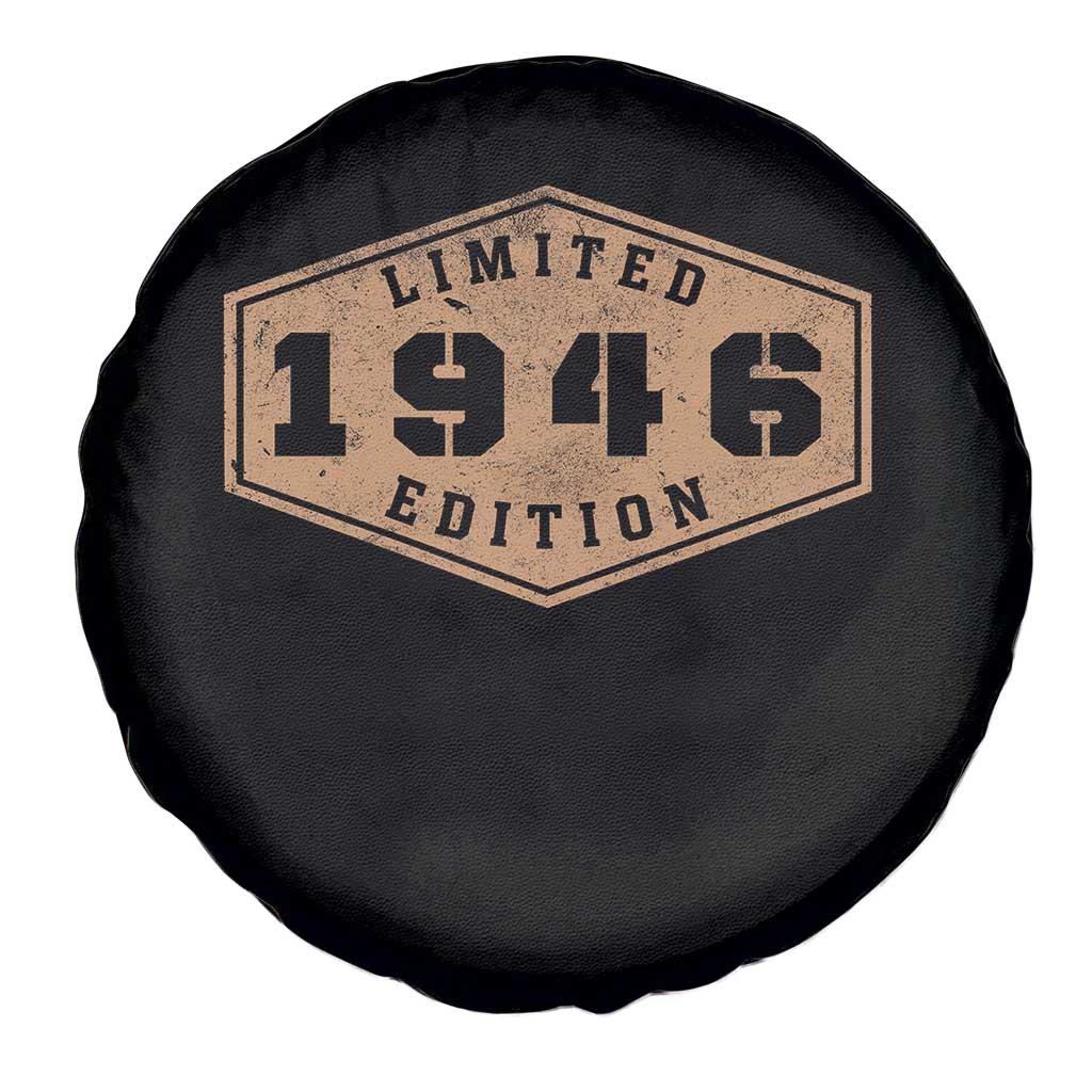 80th Birthday Spare Tire Cover 1946 Limited Edition Gifts For Turning 80 TS11 Print Your Wear