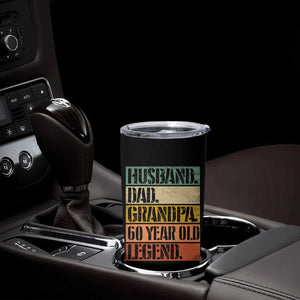 Husband Dad Grandpa 60 Year Old Legend Tumbler Cup Funny 60th Birthday Fathers Day TS11 Print Your Wear