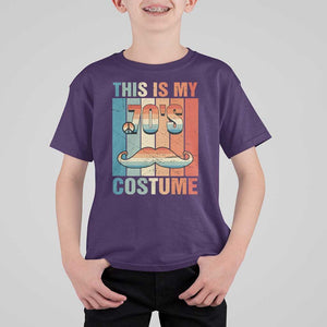 70s Styles T Shirt For Kid This Is My 70's Costume 1970s Outfit Retro Vintage Disco TS11 Purple Print Your Wear
