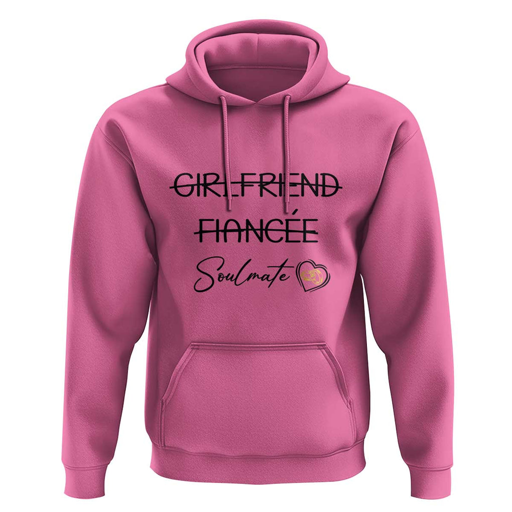 Funny Bride Hoodie Girlfriend Fiance Soulmate Engagement Honeymoon Vacation Diamond Ring TS11 Azalea Print Your Wear