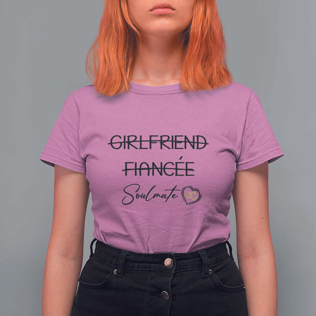 Funny Bride T Shirt For Women Girlfriend Fiance Soulmate Engagement Honeymoon Vacation Diamond Ring TS11 Azalea Print Your Wear