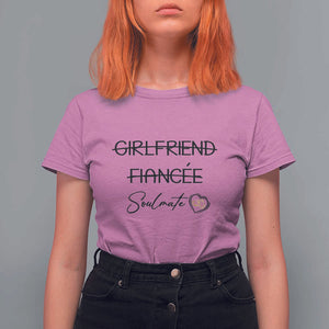 Funny Bride T Shirt For Women Girlfriend Fiance Soulmate Engagement Honeymoon Vacation Diamond Ring TS11 Azalea Print Your Wear