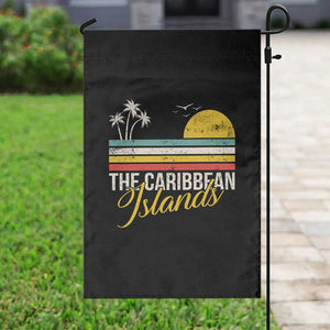 Funny The Caribbean Islands Garden Flag Retro Vacation Beach Caribbean Sea Tour TS11 Print Your Wear