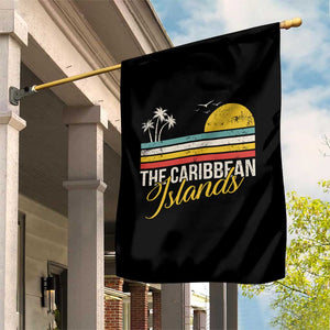 Funny The Caribbean Islands Garden Flag Retro Vacation Beach Caribbean Sea Tour TS11 Print Your Wear