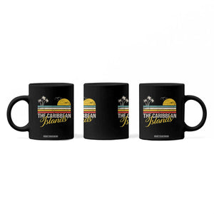 The Caribbean Islands Coffee Mug Retro Vacation Beach Caribbean Sea Tour TS11 Print Your Wear