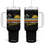 The Caribbean Islands Tumbler With Handle Retro Vacation Beach Caribbean Sea Tour TS11 One Size: 40 oz Black Print Your Wear