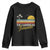 The Caribbean Islands Youth Sweatshirt Retro Vacation Beach Caribbean Sea Tour TS11 Black Print Your Wear