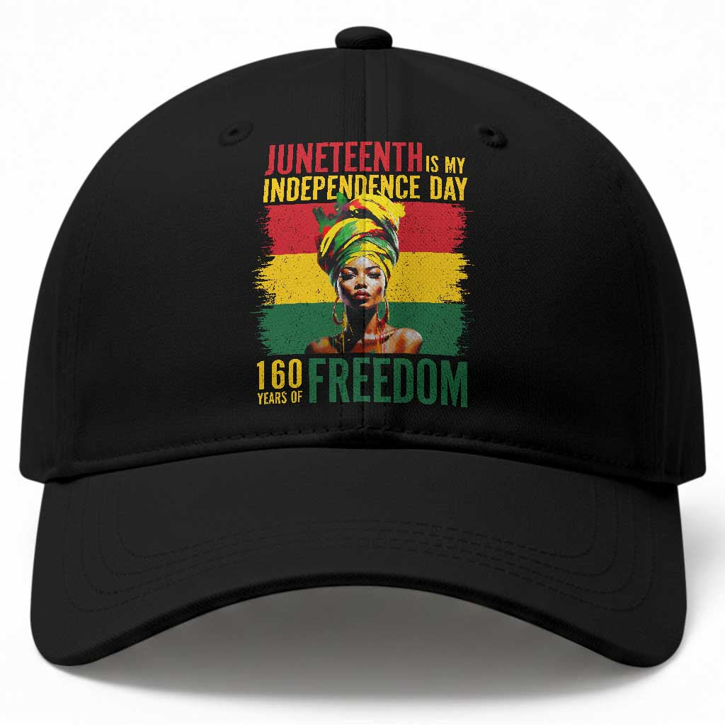 Juneteenth Is My Independence Day 160 Years Of Freedom Baseball Cap