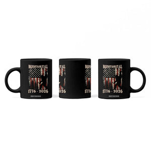 Bigfoot 250th Anniversary USA Coffee Mug Bigfoot Saw It All 1776 2026 4th of July